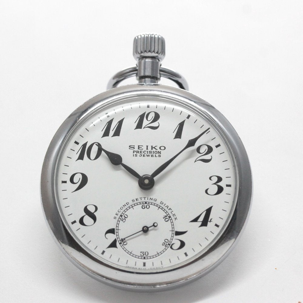 昭和46年の19セイコー鉄道時計　正面