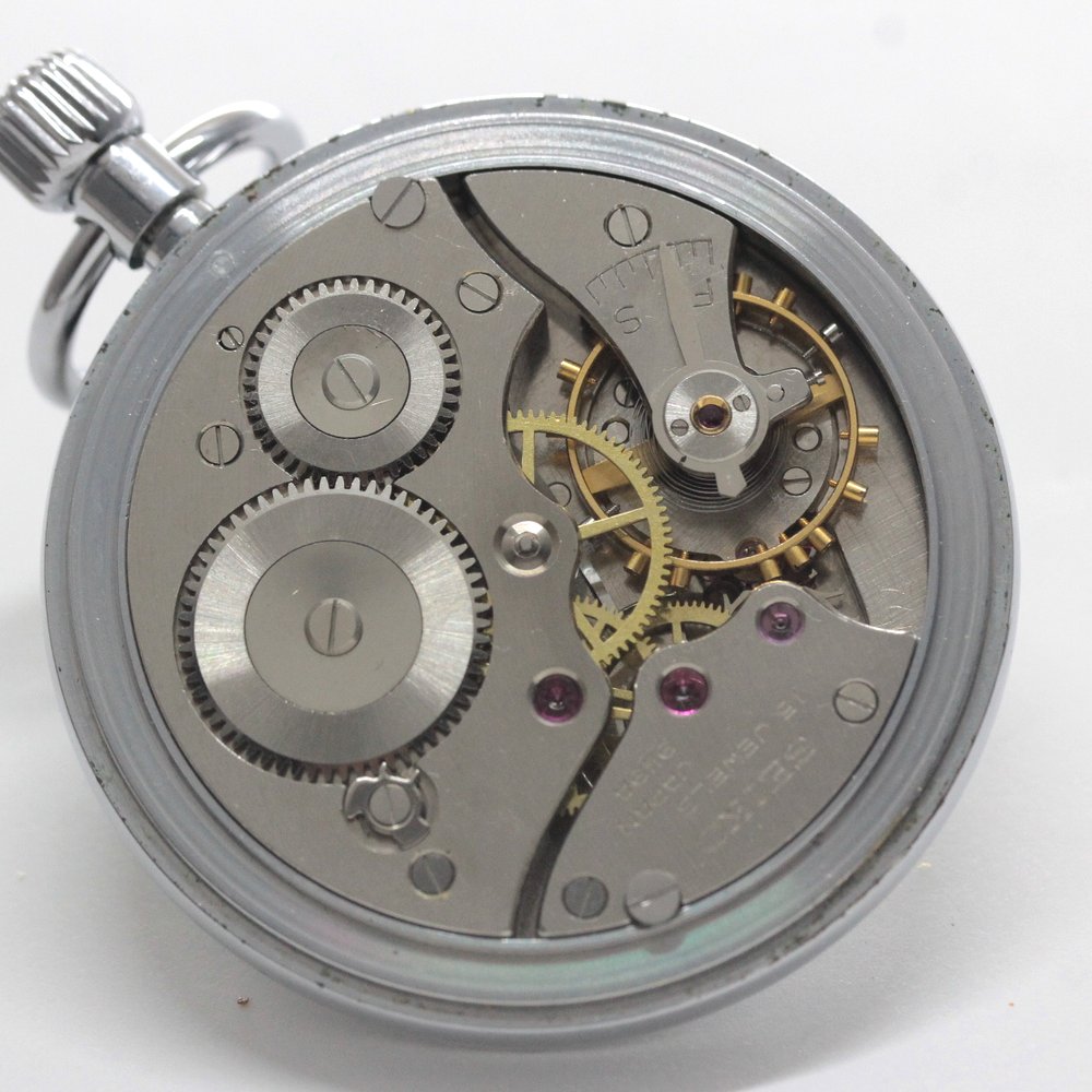 昭和46年の19セイコー鉄道時計　ムーブメント