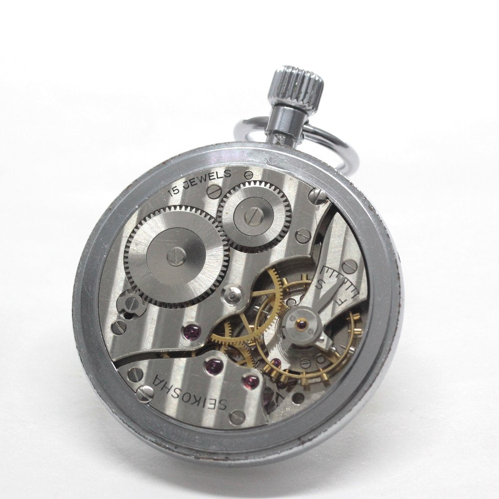 19セイコー プレシジョン 懐中時計 / 19セイコー/昭40　中支838　国鉄/15石 / 絶版時計 /19seiko-1343