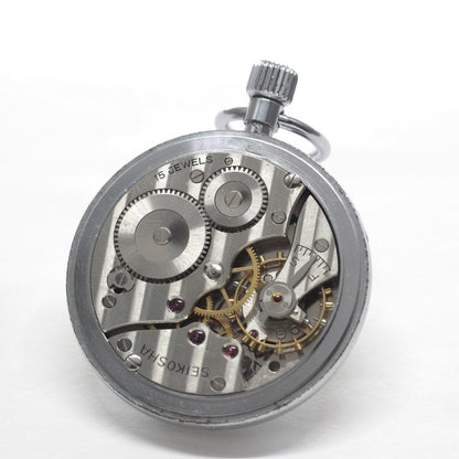 19セイコー プレシジョン 懐中時計 / 19セイコー/昭40　中支838　国鉄/15石 / 絶版時計 /19seiko-1343