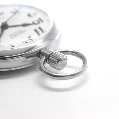 昭和の機械式セイコー鉄道時計/21石/19seiko-1346　リューズ