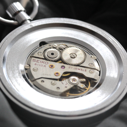 昭和の機械式セイコー鉄道時計/21石/19seiko-1346