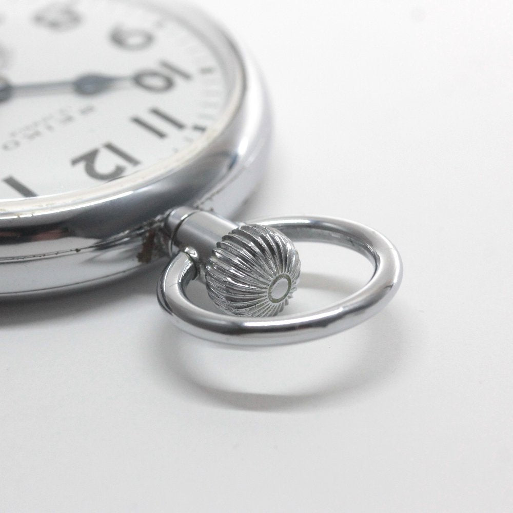 【動作品】SEIKO プレシジョン　懐中時計 セイコー プレシジョン 懐中時計 青針 鉄道時計 国鉄 セコンド