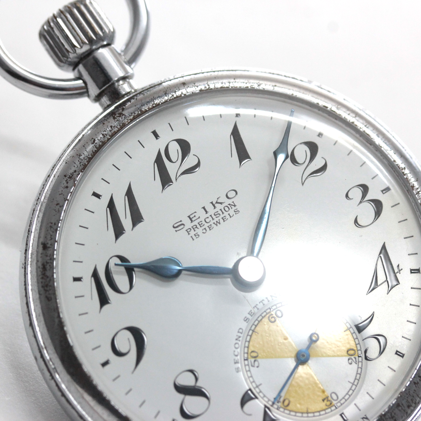 19セイコー プレシジョン 懐中時計 /日本電信電話公社　文字盤