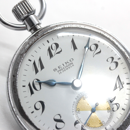 19セイコー プレシジョン 懐中時計 /日本電信電話公社　文字盤