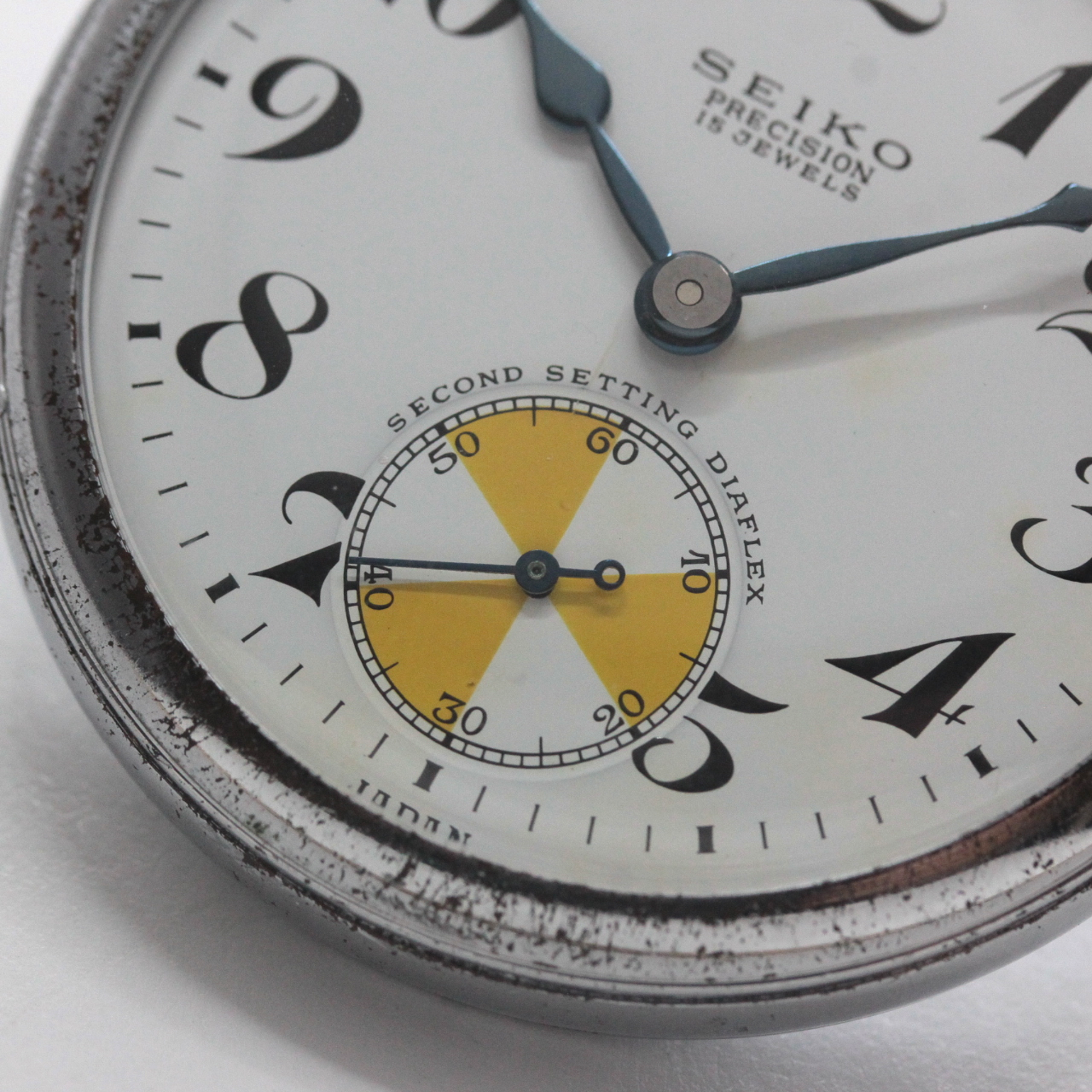 19セイコー プレシジョン 懐中時計 /日本電信電話公社　スモールセコンド