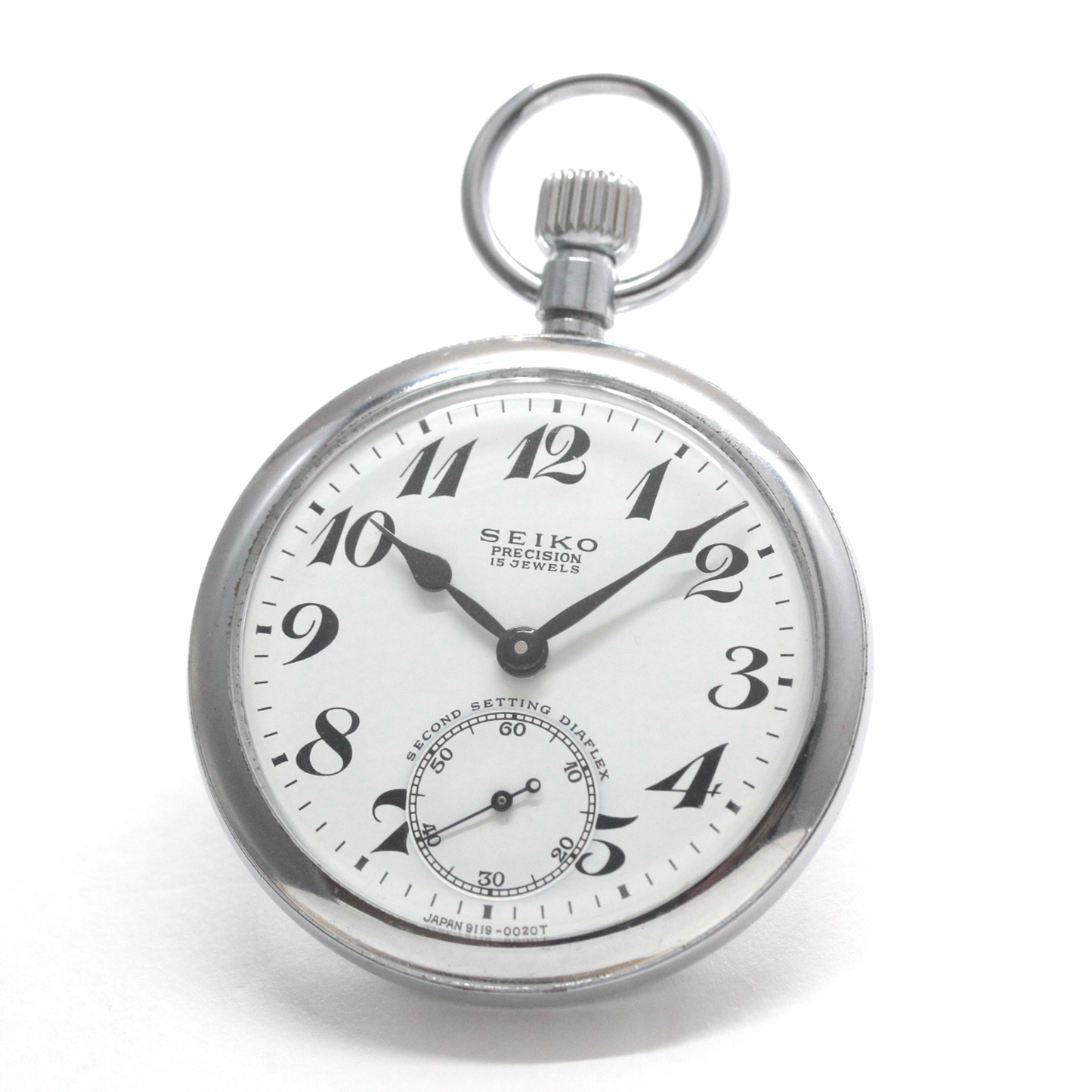 19セイコー プレシジョン 懐中時計 / 19セイコー/昭40　北234　国鉄/15石 / 絶版時計 /19seiko-1347