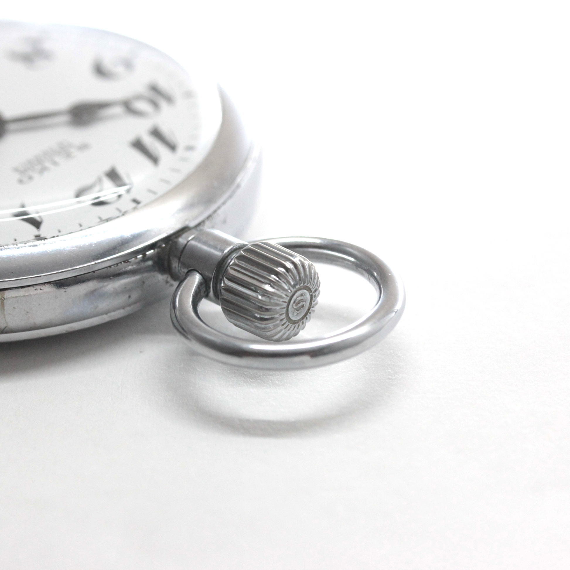 19セイコー プレシジョン 懐中時計 / 19セイコー/昭40　北234　国鉄/15石 / 絶版時計 /19seiko-1347　リューズ