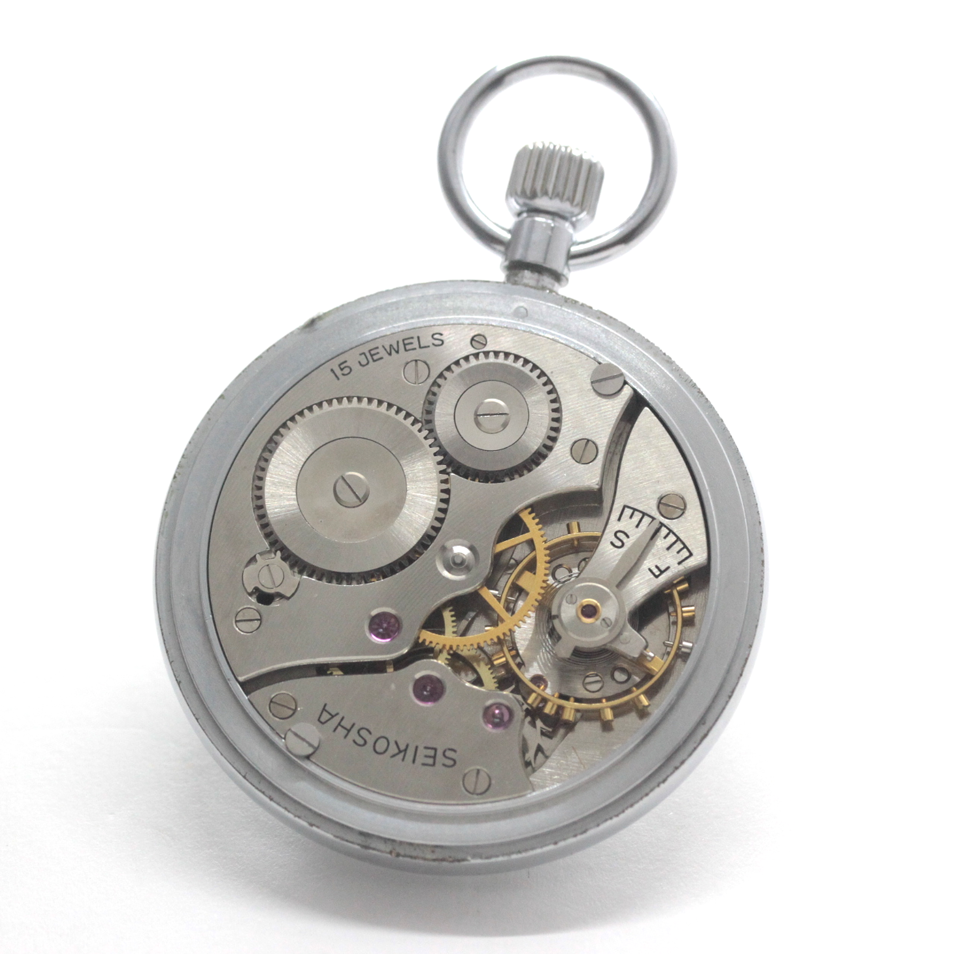 19セイコー プレシジョン 懐中時計 / 19セイコー/昭40　北234　国鉄/15石 / 絶版時計 /19seiko-1347