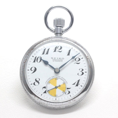 19セイコー プレシジョン 懐中時計/日本電信電話公社 666-1753/15石/絶版時計/19seiko-1360
