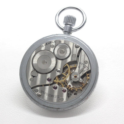 19セイコー プレシジョン 懐中時計/日本電信電話公社 666-1753/15石/絶版時計/19seiko-1360