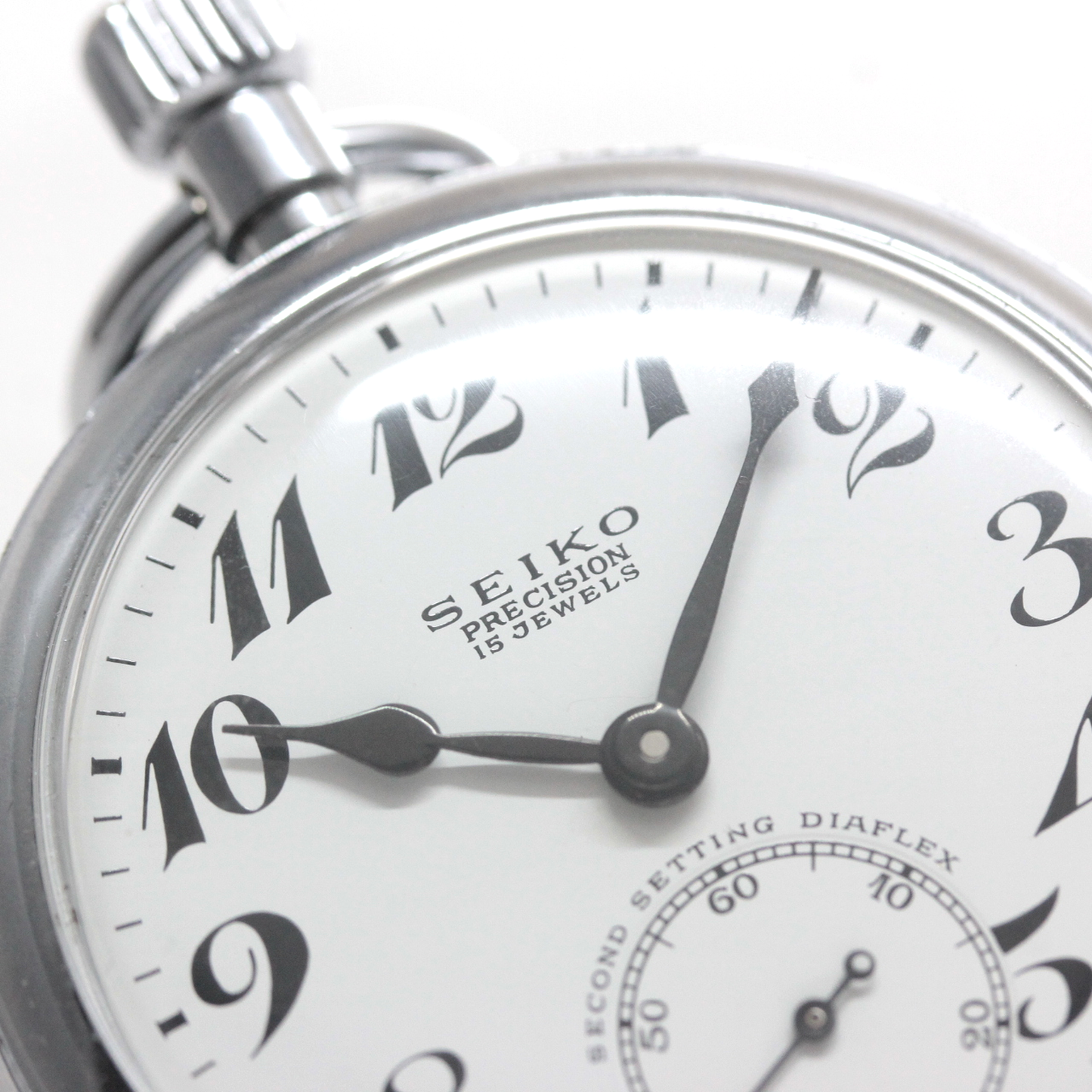 昭和4４年の19セイコー鉄道時計/15石/秒針止め機能/絶版時計/19seiko-1361