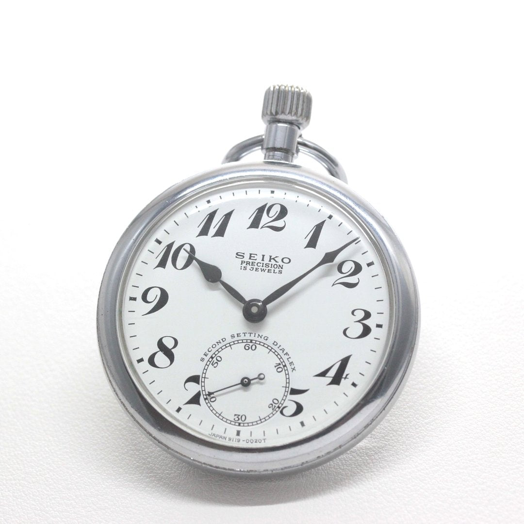 19セイコー プレシジョン 懐中時計 /印字なし/15石 / 絶版時計 /19seiko-1362