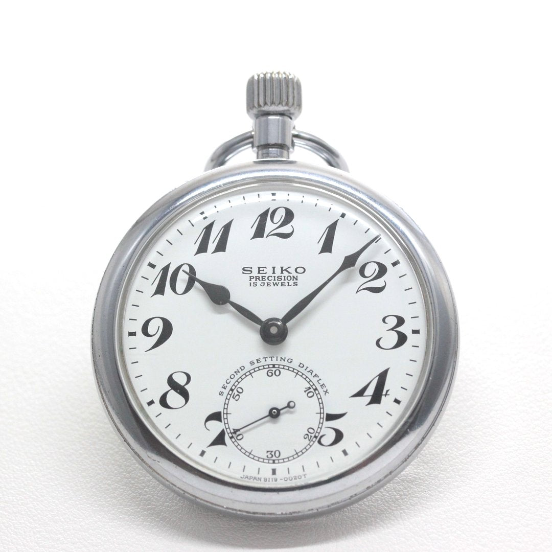 19セイコー プレシジョン 懐中時計 /印字なし/15石 / 絶版時計 /19seiko-1362