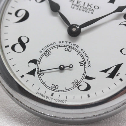 19セイコー プレシジョン 懐中時計 /印字なし/15石 / 絶版時計 /19seiko-1362