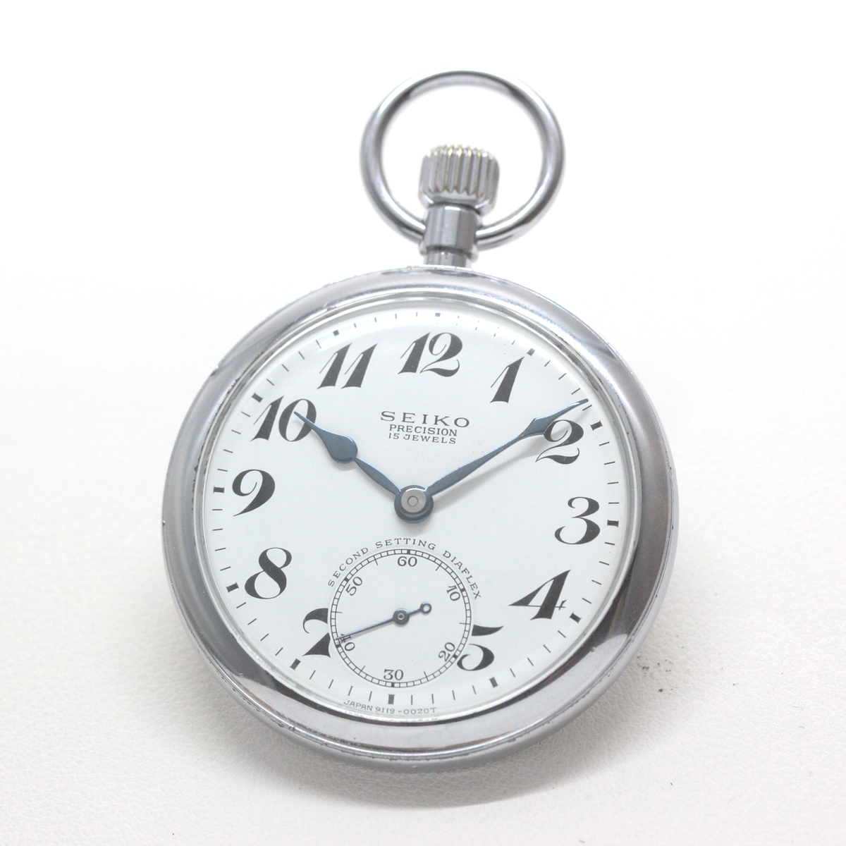 昭和の19セイコー鉄道時計/15石/ダイアフレックス/19seiko-1365 – 懐中 昭和の19セイコー鉄道時計/15石/ダイアフレックス/19seiko-1365 – 懐中