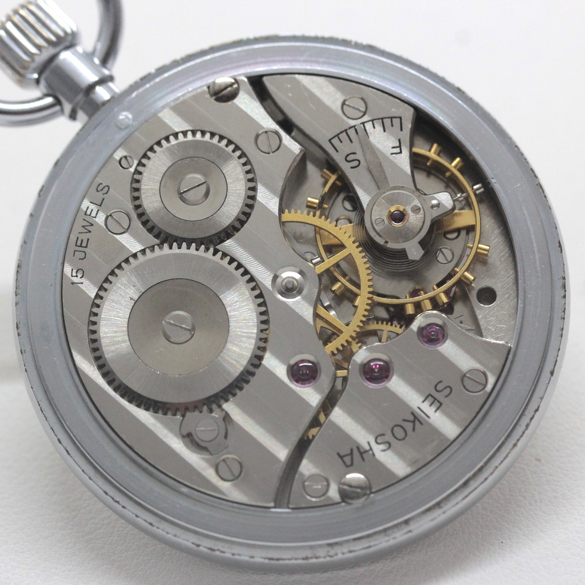 昭和の19セイコー鉄道時計/15石/ダイアフレックス/19seiko-1365 – 懐中 昭和の19セイコー鉄道時計/15石/ダイアフレックス/19seiko-1365 – 懐中