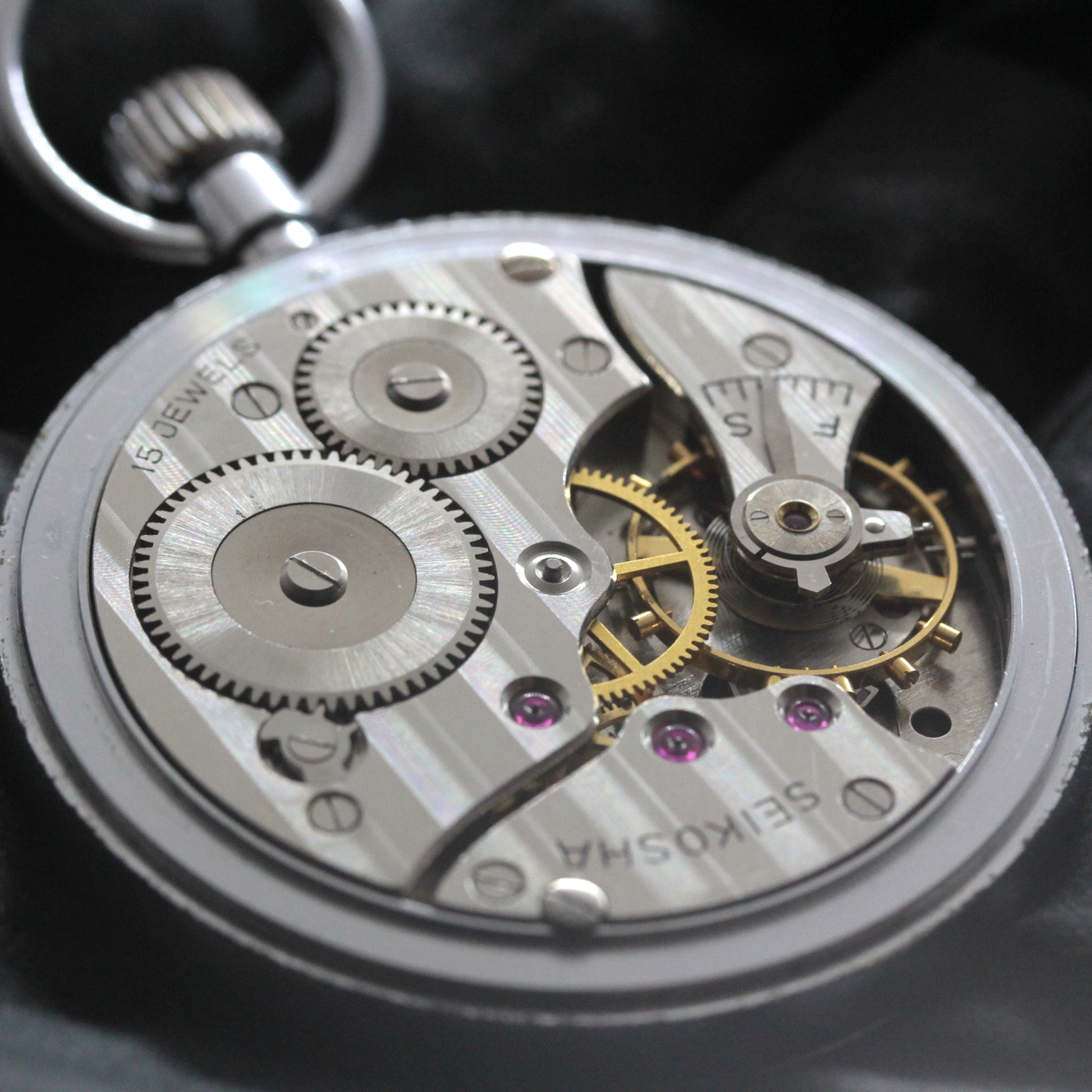 昭和の19セイコー鉄道時計/15石/ダイアフレックス/19seiko-1365 – 懐中 昭和の19セイコー鉄道時計/15石/ダイアフレックス/19seiko-1365 – 懐中