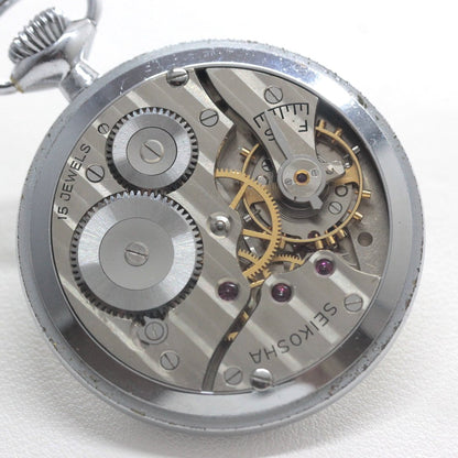 19セイコー鉄道時計19seiko-1368　ムーブメント