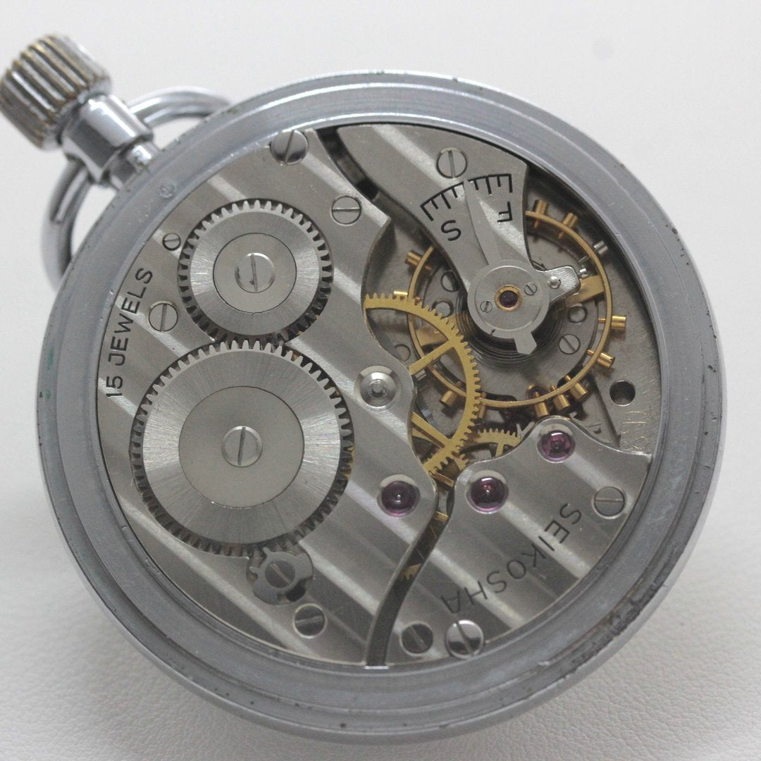 19セイコー プレシジョン 懐中時計 19seiko-1369　時計内部