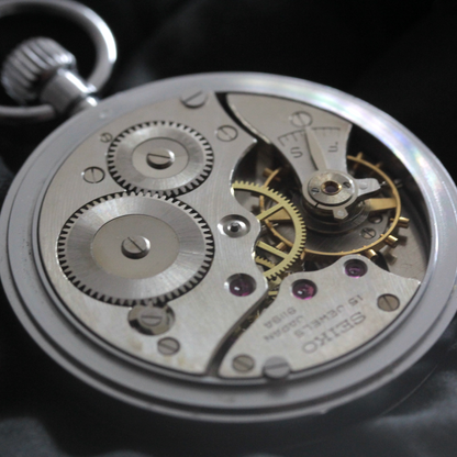 19セイコー プレシジョン 懐中時計 /印字なし/15石 / 絶版時計 /19seiko-1373