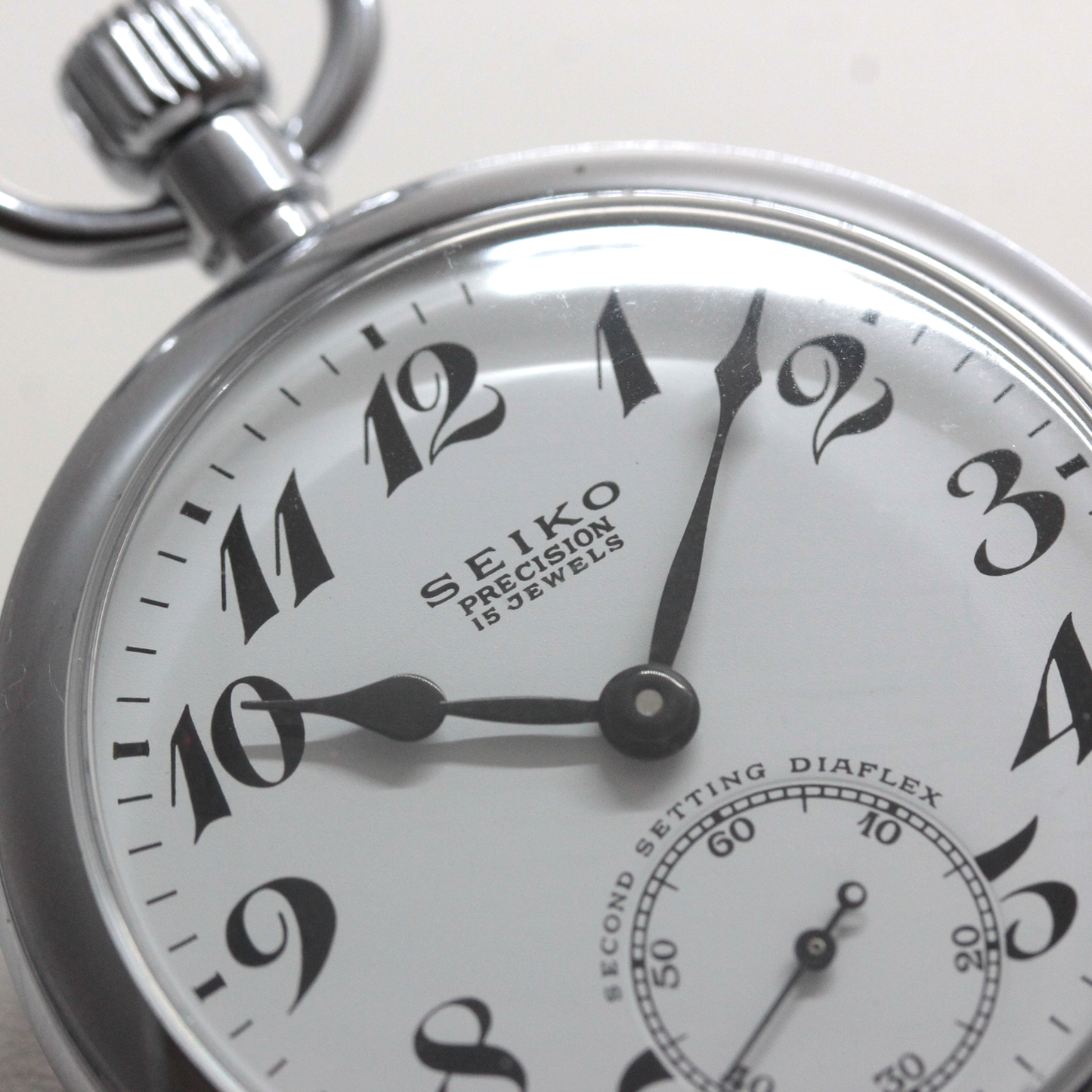 19セイコー プレシジョン 懐中時計 /印字なし/15石 / 絶版時計 /19seiko-1373