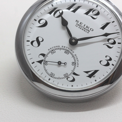 19セイコー プレシジョン 懐中時計 /印字なし/15石 / 絶版時計 /19seiko-1373