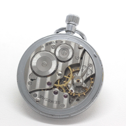 19セイコー 鉄道時計 懐中時計 手巻き式 ヴィンテージ 19seiko-1376 ムーブメント 