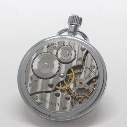 19セイコー 懐中時計 19seiko-1377 機械内部 ムーブメント
