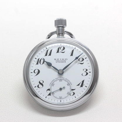 19セイコー 懐中時計 19seiko-1377 時計正面