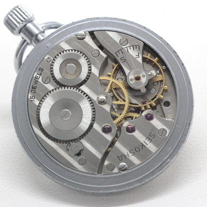 19セイコー 鉄道時計 懐中時計 プレシジョン 「廃」昭40　0283　国鉄関西 19seiko-1386 ムーブメント コート・ド・ジュネーブ仕上げ