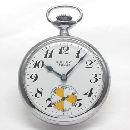 昭和の19セイコーシースルーバックカスタム / 15石 / 日本電信電話公社文字盤、マットムーブ / 絶版時計 / オーバーホール済 / 19seiko-costom19