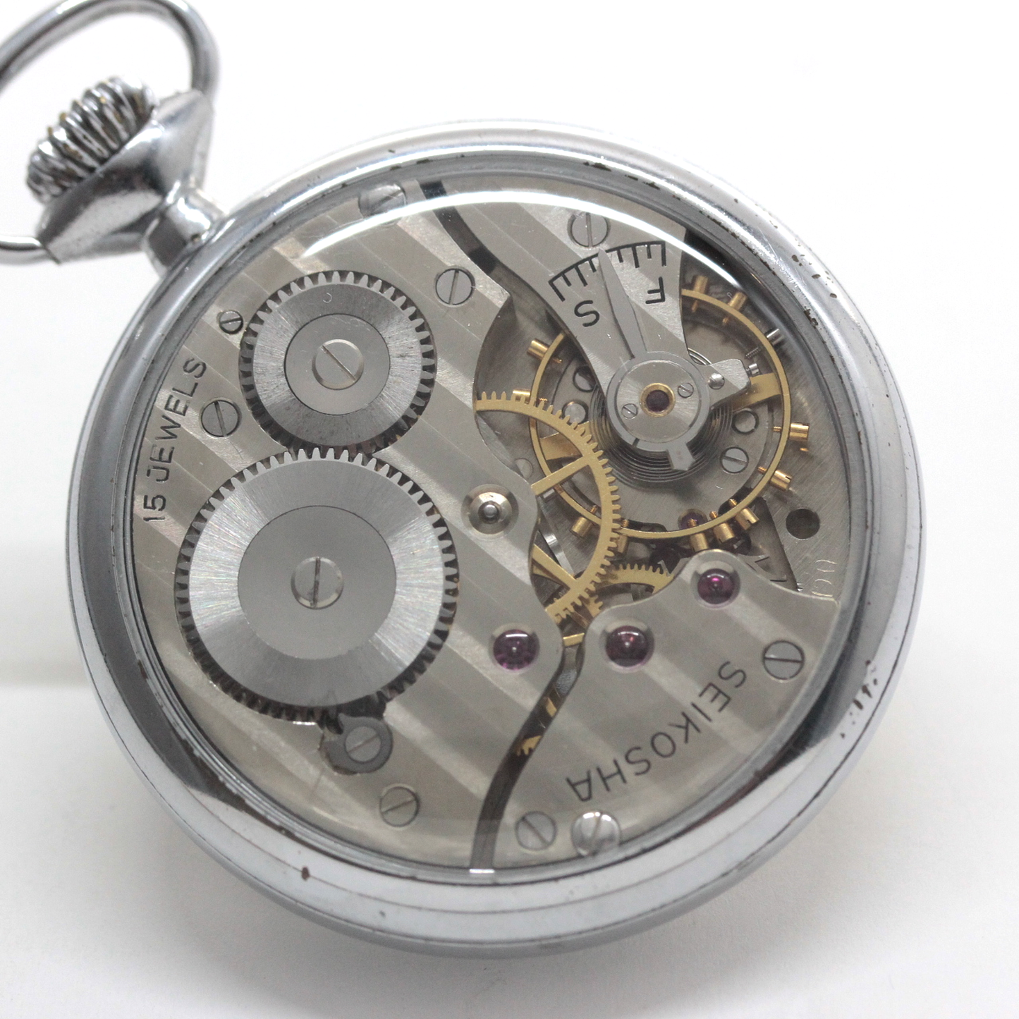 昭和の19セイコーシースルーバックカスタム/15石/ダイアフレックス/絶版時計/オーバーホール済/19seiko-costom24