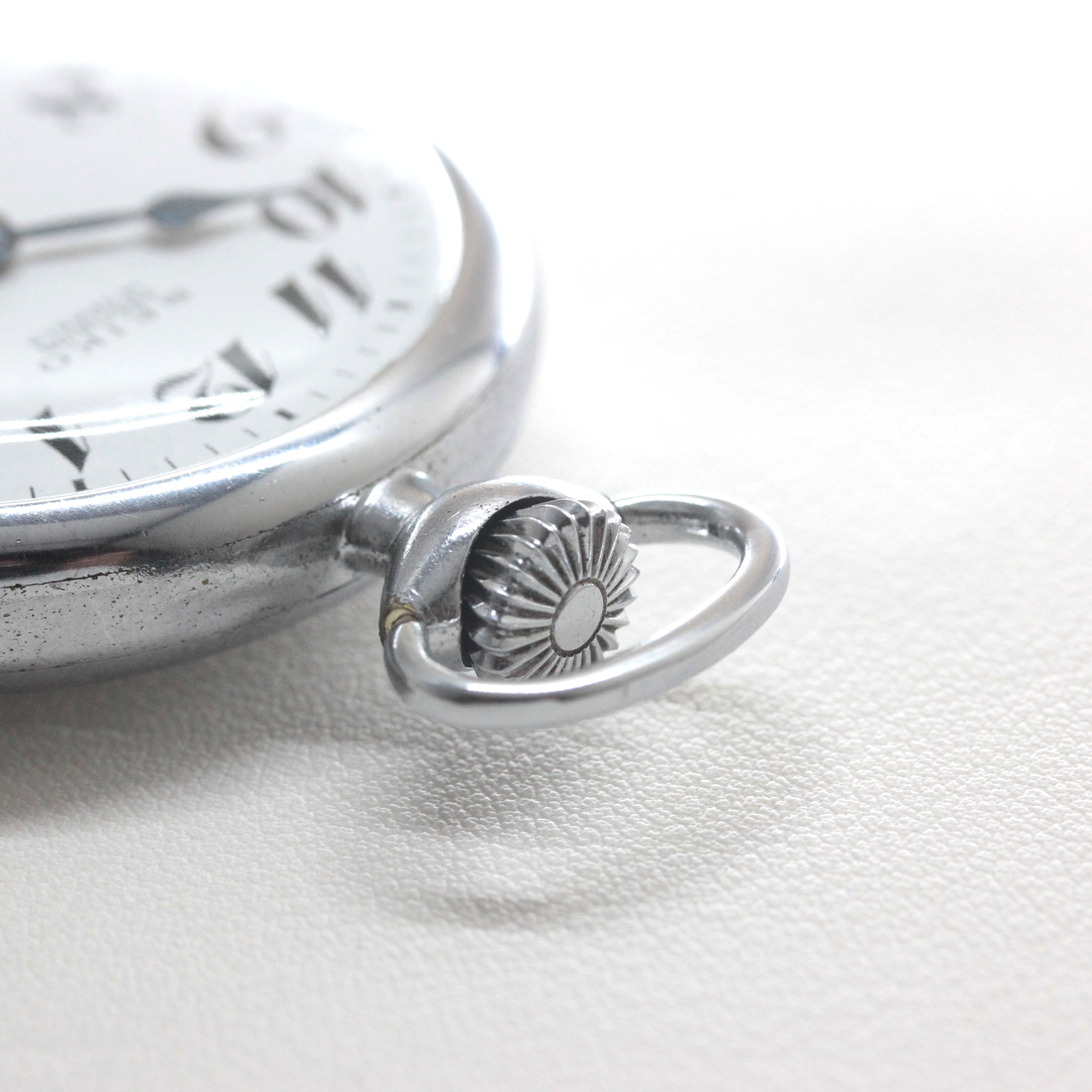リューズまわり 昭和の19セイコーシースルーバックカスタム 電電公社スタイル 19seiko-costom25