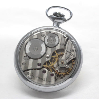 昭和の19セイコーシースルーバックカスタム / 15石 / 日本電信電話公社文字盤 / 絶版時計 / オーバーホール済 / 19seiko-costom20