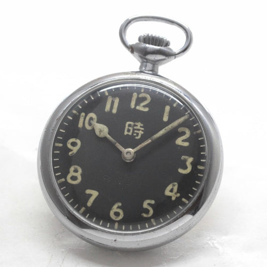 100式飛行時計カスタム/15石/ダイアフレックス/絶版時計/オーバーホール済19seiko-flight-costom3
