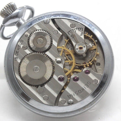 100式飛行時計カスタム/15石/ダイアフレックス/絶版時計/オーバーホール済/19seiko-flight6