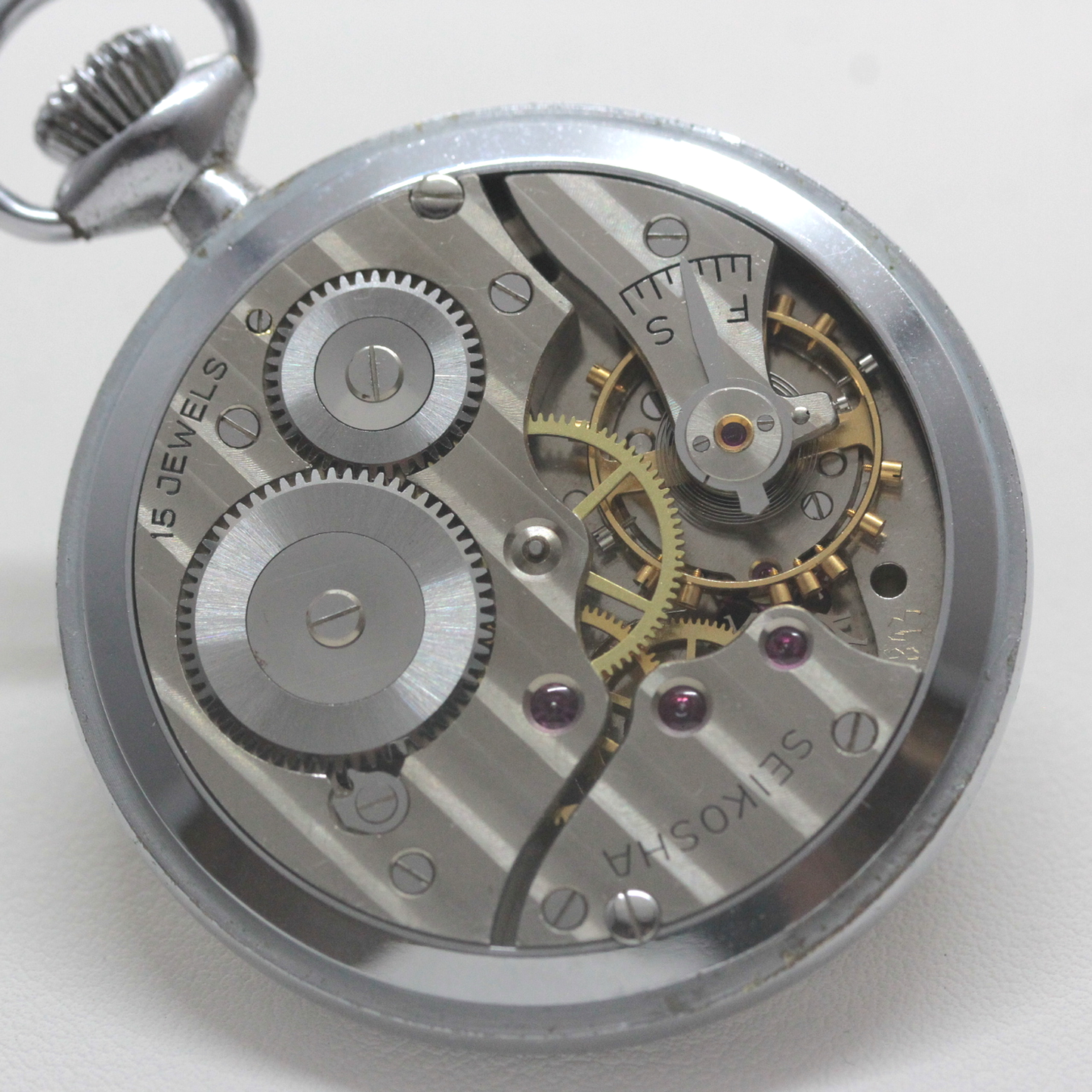 100式飛行時計 19seiko-flight9 機械内部