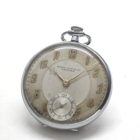 アンティークロレックス（ROLEX）/手巻き式懐中時計/オープンフェイス/rolex-102