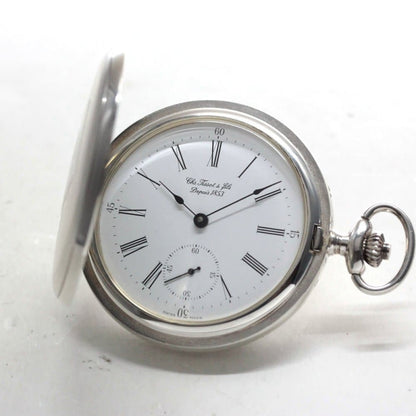絶版モデルのティソ（TISSOT）/銀無垢懐中時計/tissot-1024