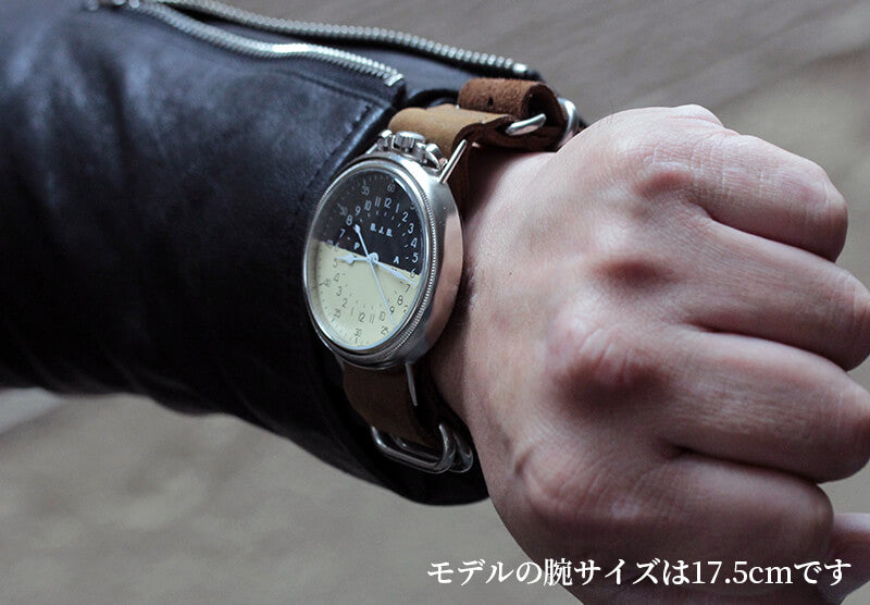 M.R.M.W. (Montre Roroi Militaly Watch/モントルロロイ ミリタリーウォッチ) U.S.Army AN5740 24時間計 ナイト＆デイ 2way 懐中時計