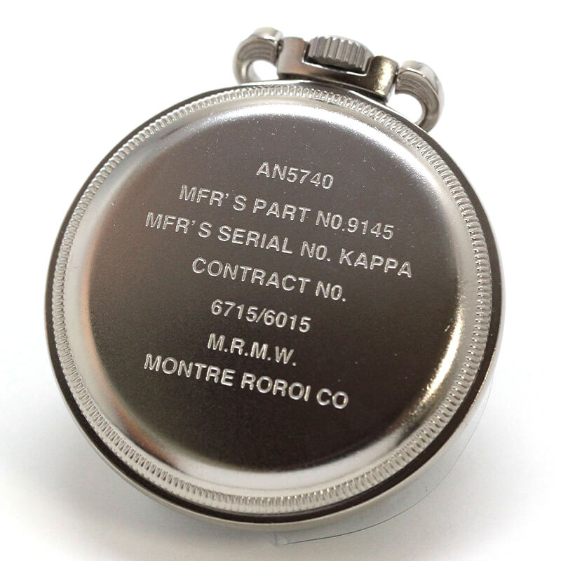 M.R.M.W. (Montre Roroi Militaly Watch/モントルロロイ ミリタリーウォッチ) U.S.Army AN5740 24時間計 ナイト＆デイ 2way 懐中時計