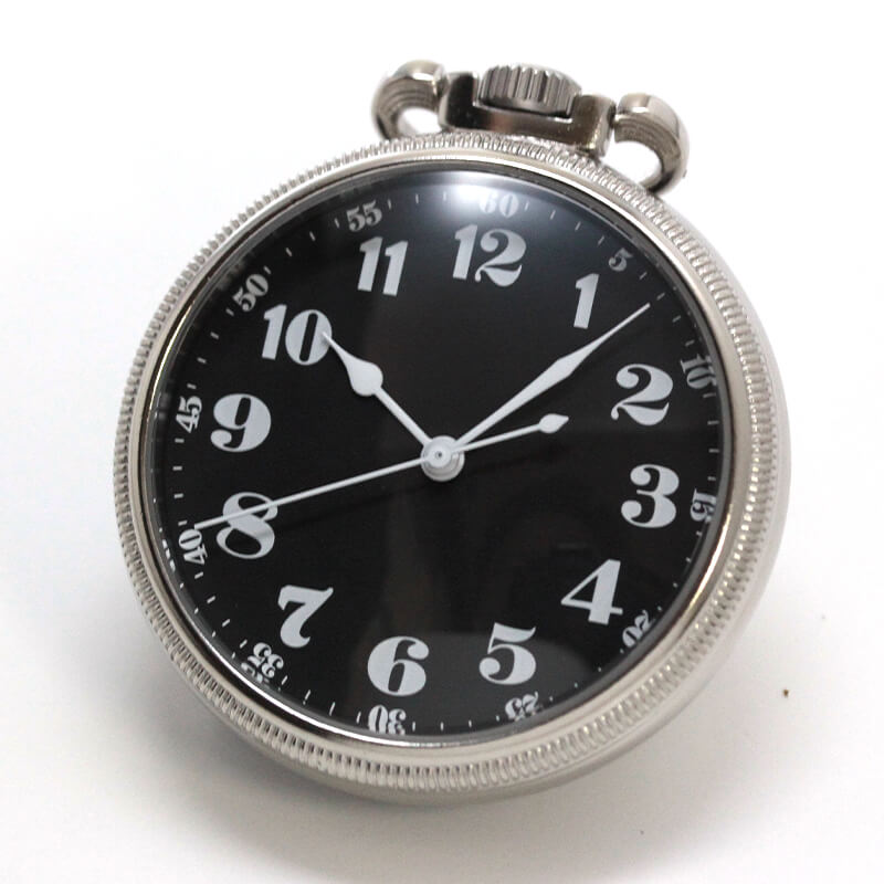 M.R.M.W. (Montre Roroi Militaly Watch/モントルロロイ ミリタリーウォッチ) U.S.Army AN5740 12時間計 ブラック 2way 懐中時計