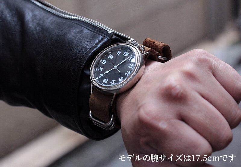 M.R.M.W. (Montre Roroi Militaly Watch/モントルロロイ ミリタリーウォッチ) U.S.Army AN5740 12時間計 ブラック 2way 懐中時計