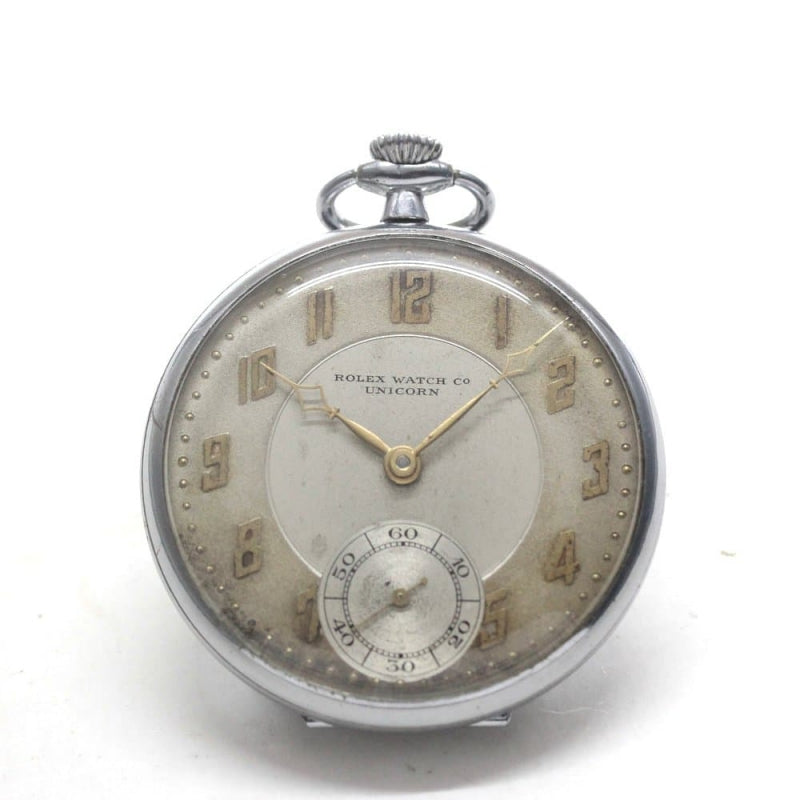 アンティークロレックス（ROLEX）/手巻き式懐中時計/オープンフェイス/rolex-102