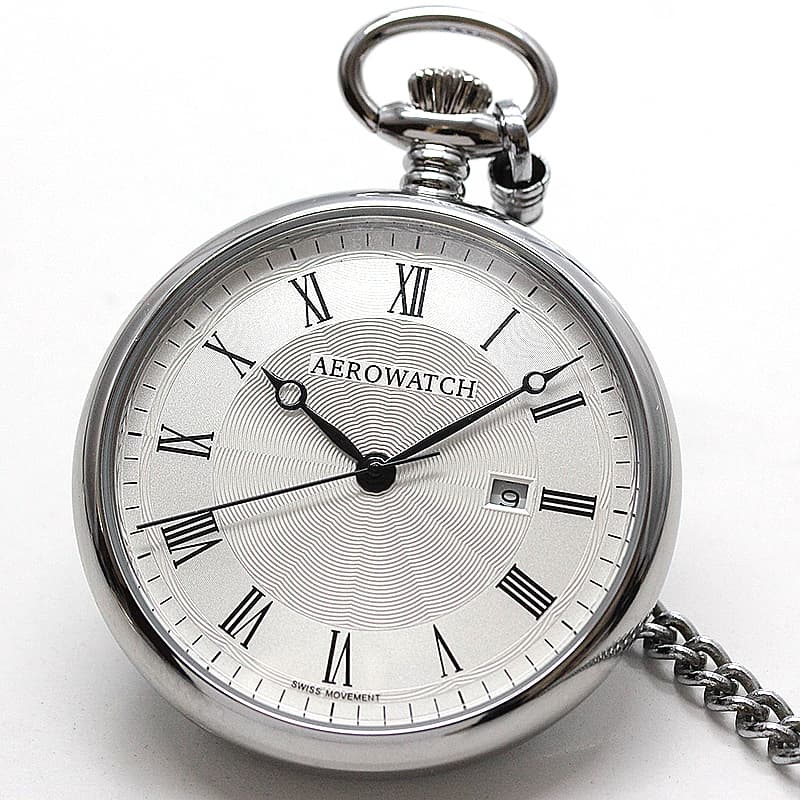 アエロ（AERO）/45828PD01/懐中時計 シルバーカラー