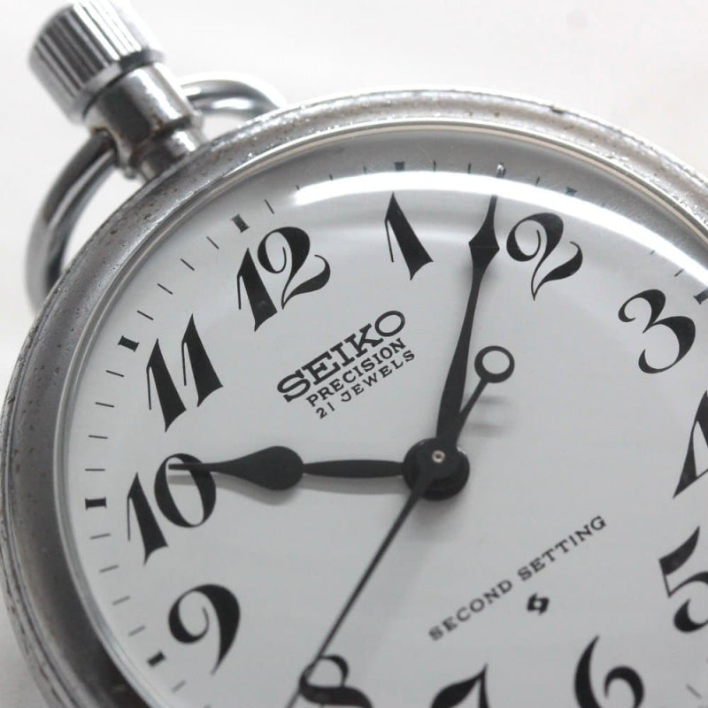 昭和54年の機械式セイコー鉄道時計/21石/19seiko-1261