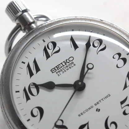 昭和54年の機械式セイコー鉄道時計/21石/19seiko-1261