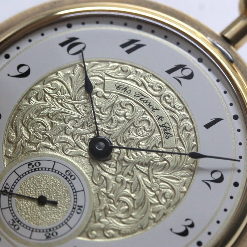 絶版モデルのティソ（TISSOT）　ハンター懐中時計　tissot-1017