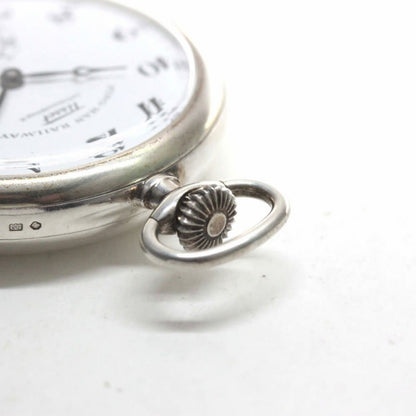 絶版モデルのティソ（TISSOT）/PING-HAN RAILWAY/銀無垢懐中時計/限定品/tissot-1022